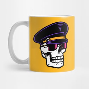 Cool Pilot Skull Mug